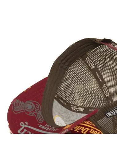 Von Dutch Café Burgundy Cap | Iguana Custom