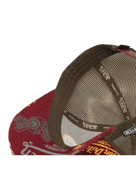 Casquette Von Dutch Café Bordeaux | Iguana Custom