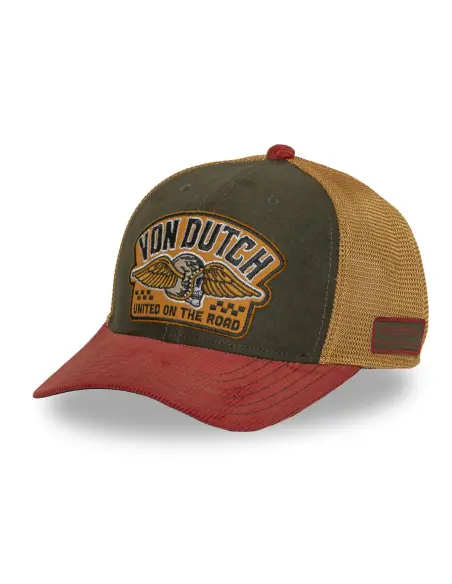 Boné Von Dutch United com Aba Semicurva
