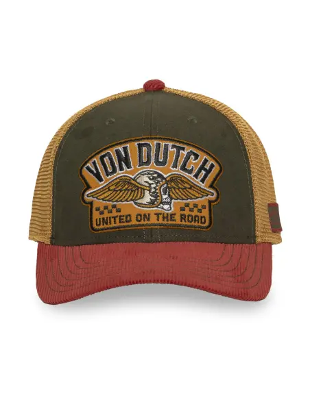 Boné Von Dutch United com Aba Semicurva