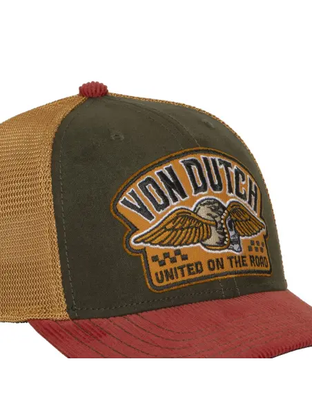 Boné Von Dutch United com Aba Semicurva