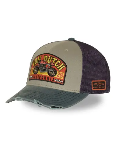 Boné Von Dutch California com aba semicurva