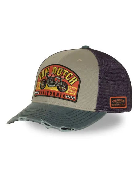Boné Von Dutch California com aba semicurva