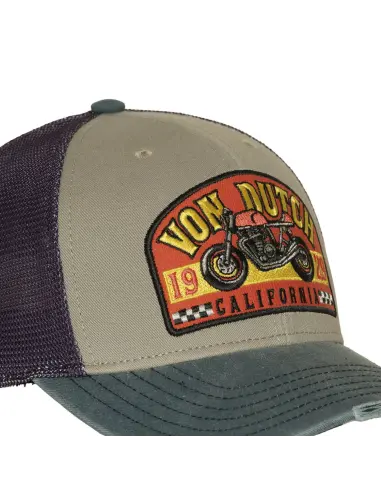 Boné Von Dutch California com aba semicurva