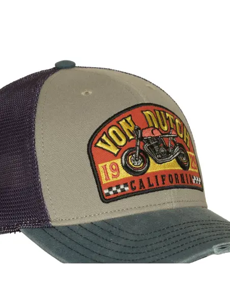 Von Dutch California cap with semi-curved visor