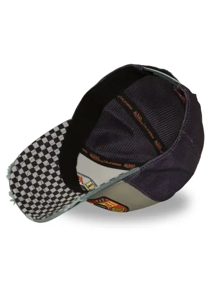 Casquette Von Dutch California à visière semi-courbée