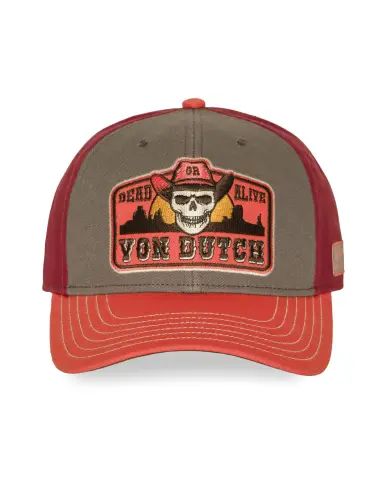 Casquette Von Dutch Dead à Visière Semi-Courbée