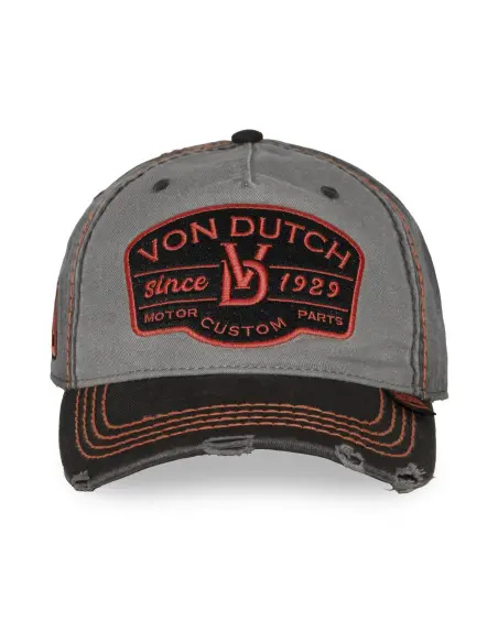 Boné Von Dutch Retro de Estilo Motard