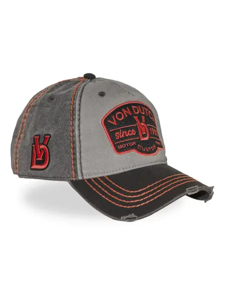 Gorra Von Dutch Retro de Estilo Motero