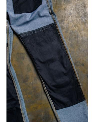 Comprar Pantalon Iberico Azul By Icc Vaquero Anti Abrasión Mono Capa a precio de oferta