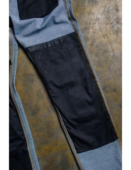 Comprar Pantalon Iberico Azul By Icc Vaquero Anti Abrasión Mono Capa a precio de oferta