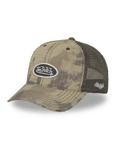 Gorra Von Dutch MAC Camo de Estilo Motero