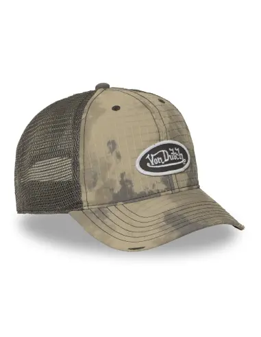 Von Dutch MAC Camo Motorcycle-Style Cap
