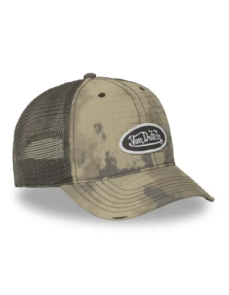 Von Dutch MAC Camo Motorcycle-Style Cap