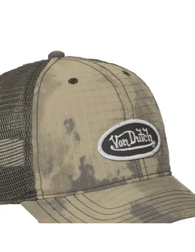 Von Dutch MAC Camo Motorcycle-Style Cap