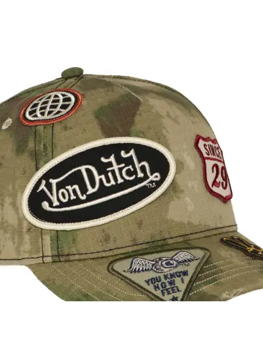 Boné Von Dutch Camo Forest de Tamanho Único