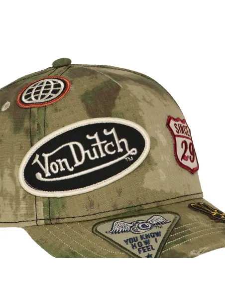 Von Dutch Camo Forest One-Size Cap