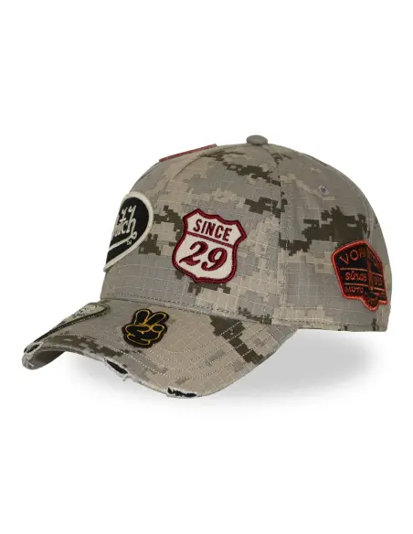 Gorra Von Dutch Camo Sand de Talla Única