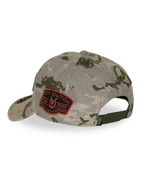 Von Dutch Camo Sand One-Size Cap