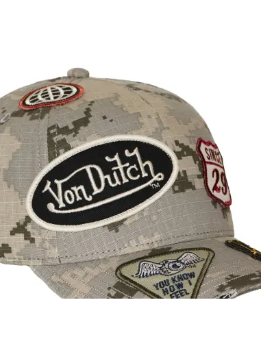 Casquette Von Dutch Camo Sand Taille Unique