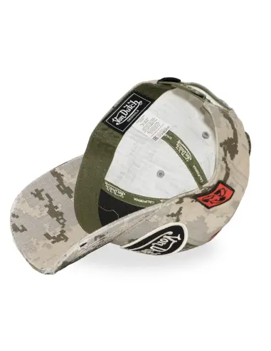 Gorra Von Dutch Camo Sand de Talla Única