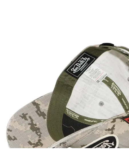 Gorra Von Dutch Camo Sand de Talla Única