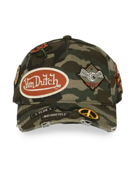 Boné Camo Von Dutch Clássico Tamanho Único