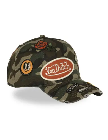 Von Dutch Classic Camo Cap One Size