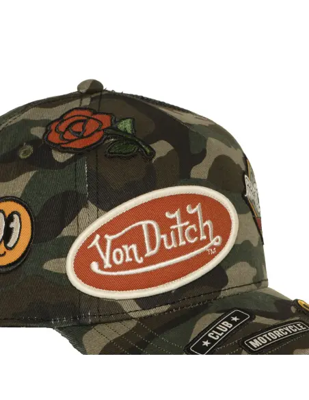 Von Dutch Classic Camo Cap One Size