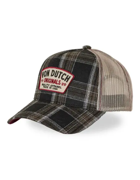Cappellino Von Dutch a Quadri Taglia Unica