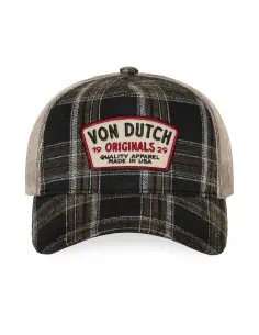 Gorra Von Dutch de Cuadros Talla Única 2