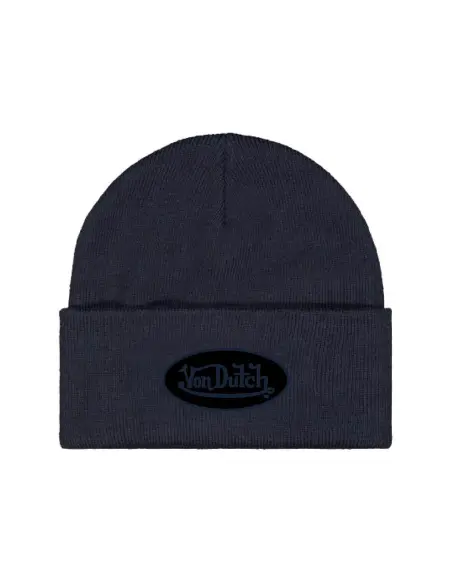 Bonnet Beanie Von Dutch Bleu Marine Taille Unique