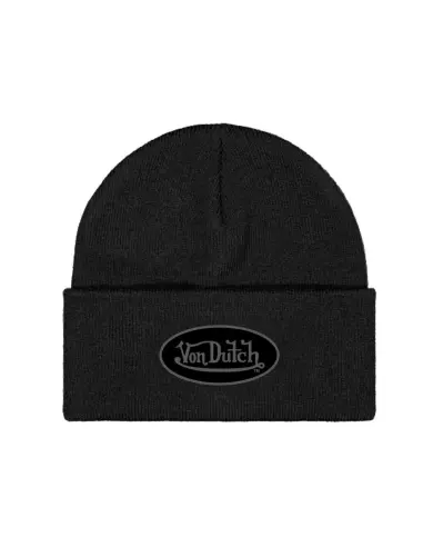 Gorro Beanie Preto Von Dutch Noir | Iguana Custom