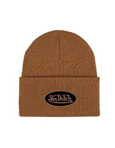 Von Dutch Camel Beanie Hat One Size