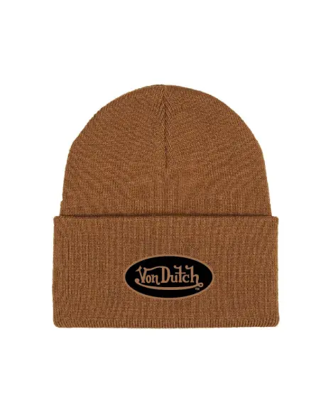 Gorro Beanie Von Dutch Camel Talla Única