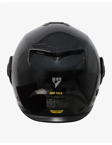Capacete BYCITY 180 Tech II Black Shiny ECE 22.06 | Iguana Custom