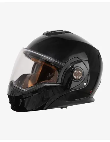Casque BYCITY 180 Tech II Black Shiny ECE 22.06 | Iguana Custom