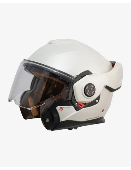 Capacete BYCITY 180 Tech II Branco Pérola ECE 22.06 | Iguana Custom