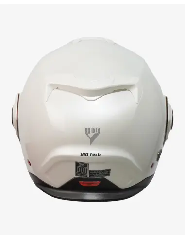 Casco BYCITY 180 Tech II Blanco Perla ECE 22.06 | Iguana Custom