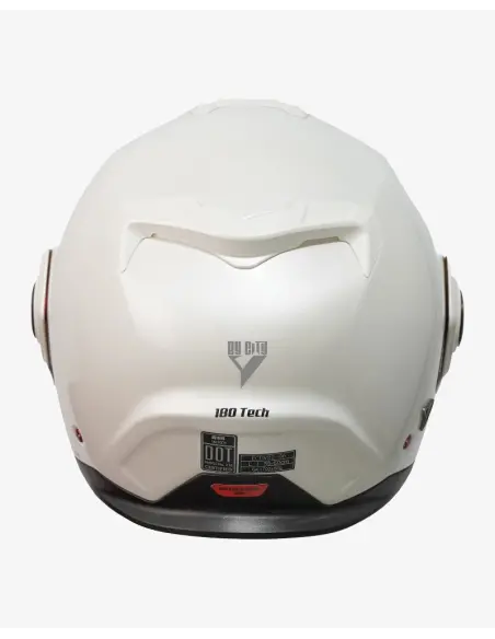 Casco BYCITY 180 Tech II Blanco Perla ECE 22.06 | Iguana Custom