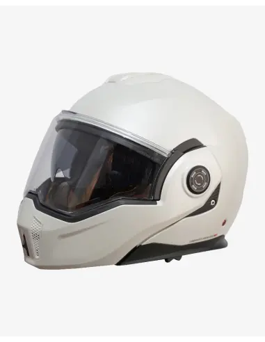 Casco BYCITY 180 Tech II Blanco Perla ECE 22.06 | Iguana Custom