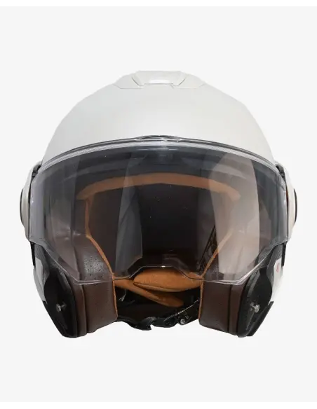 BYCITY 180 Tech II Pearl White Helmet ECE 22.06 | Iguana Custom
