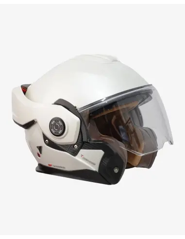 BYCITY 180 Tech II Pearl White Helmet ECE 22.06 | Iguana Custom