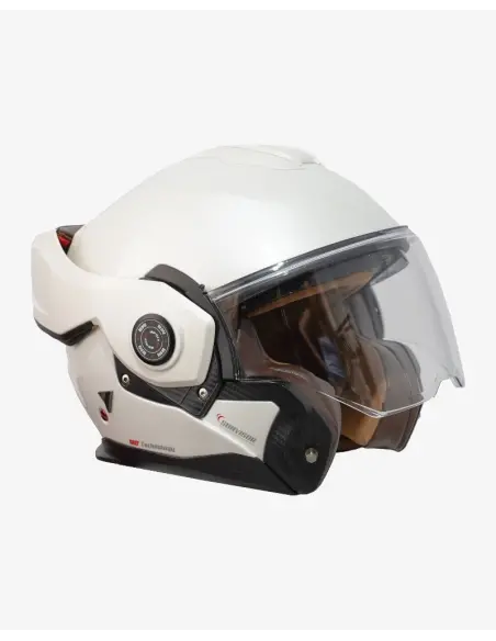 Casque BYCITY 180 Tech II Blanc Perle ECE 22.06 | Iguana Custom