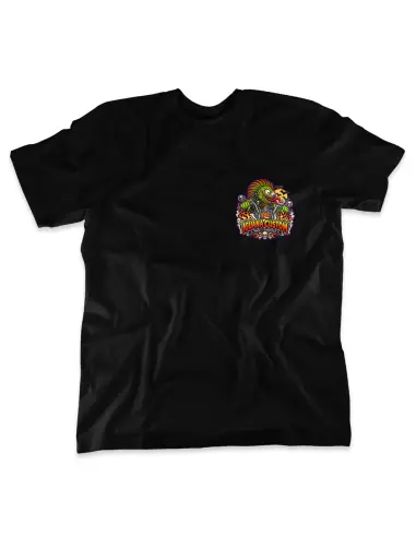 Camiseta Halloween Trick or Throttle | Iguana Custom