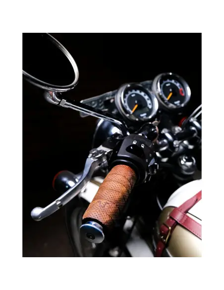 Fundas Puños Cuero Tabaco Trip Machine Universal
