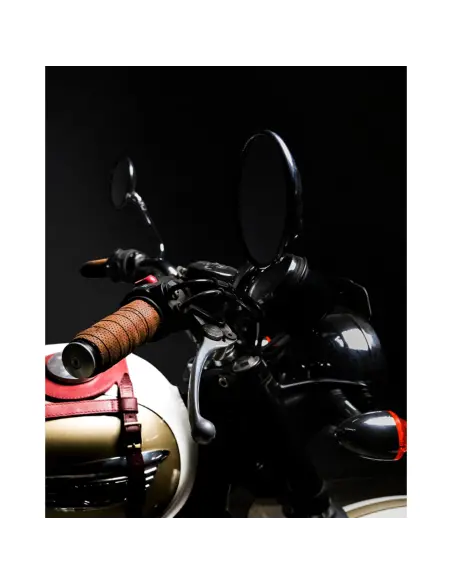 Capas Punhos Couro Tabaco Trip Machine Universais