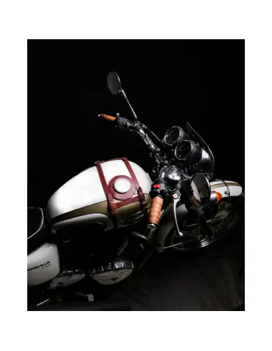 Trip Machine Universal Tobacco Leather Grip Covers