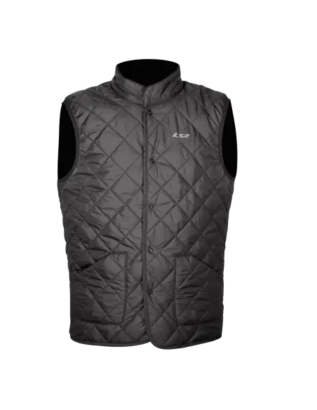 Comprar Chaqueta Moto LS2 Liberty Negra Impermeable | Iguana Custom a precio de oferta