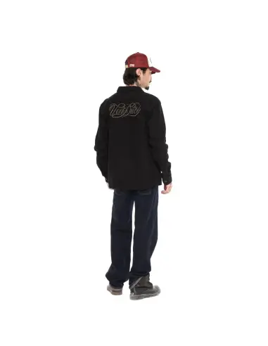 Camisa Von Dutch Roy Noir Preta de Algodão